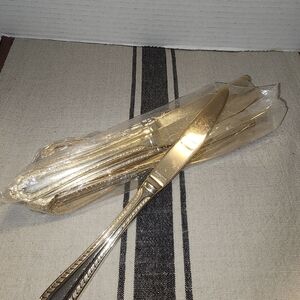 Fiori Solid Handle Dinner Knives